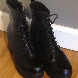 Grunge boots